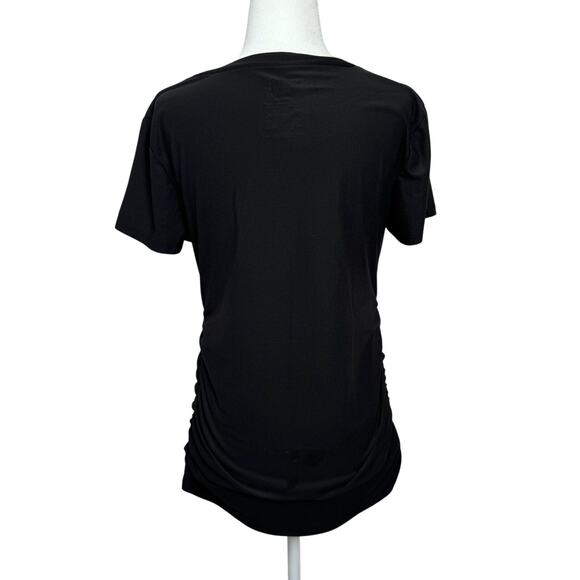 Time and Tru Black Maternity Tee Size S - Picture 2 of 5